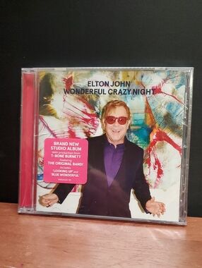 Elton John Wonderful Crazy Night CD New in Sealed Packaging